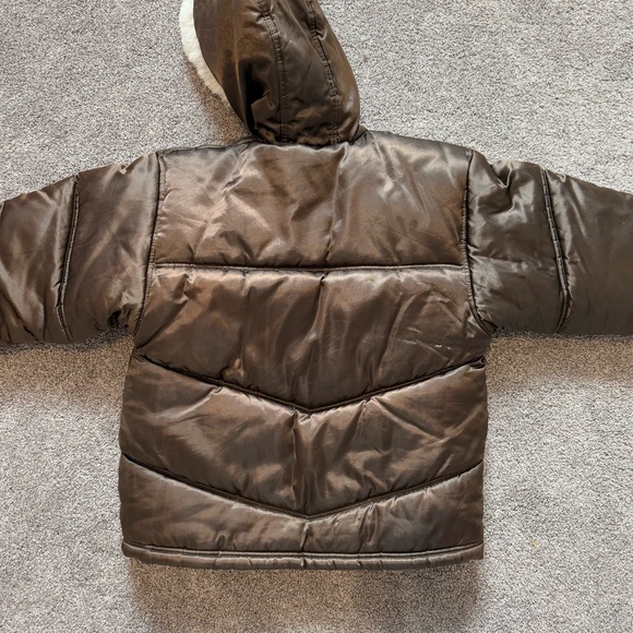Brown NFL Puffer Jacket with Logo youth size XL - Picture 7 of 10